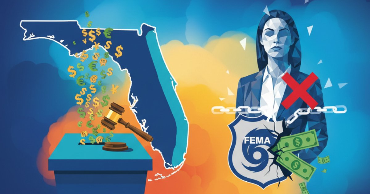 Florida Rep Accused of Misusing $5M in FEMA Funds for Political Campaign
