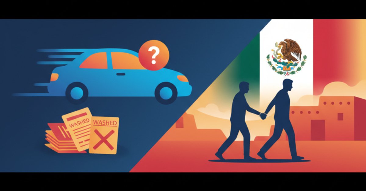 Man Accused of Running $1M Vehicle Title Washing Scam Caught in Mexico