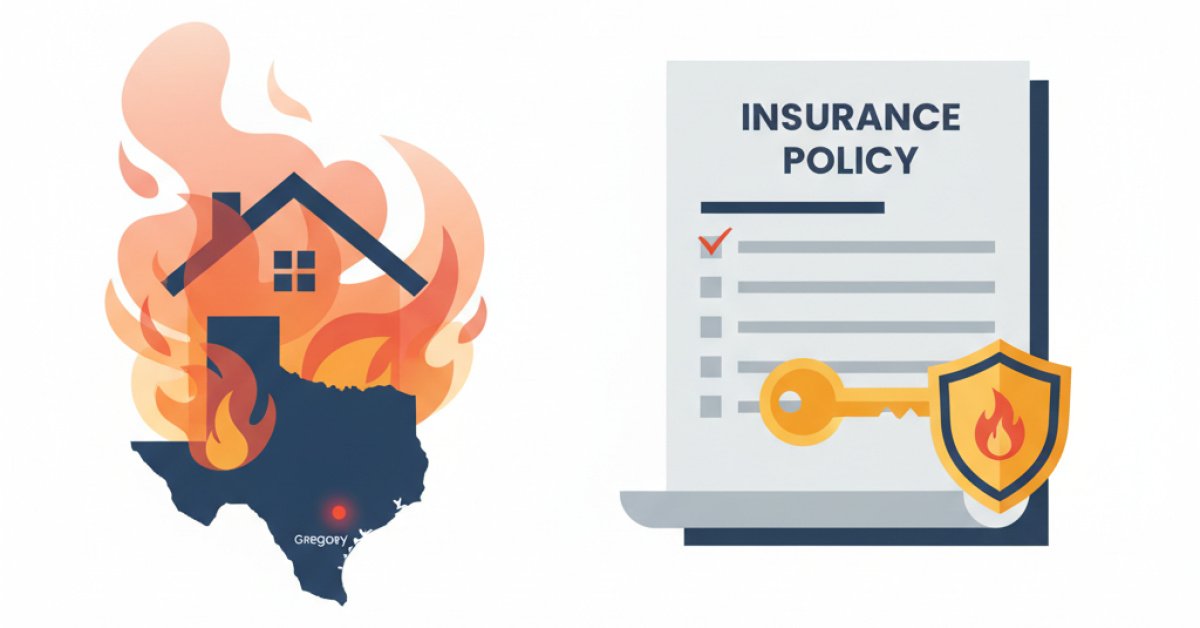 Wildfire in Gregory, TX: Is Your Home Insurance Ready for an Evacuation?