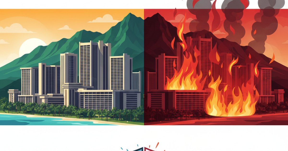 Paradise at Risk: The Unseen Danger of Rising Fires in Hawaii's Buildings
